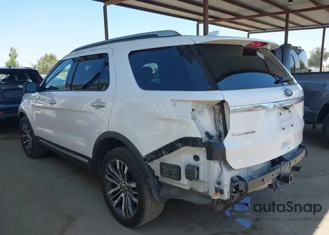 2017 Ford Explorer Platinum z USA, uszkodzony, nr VIN 1FM5K8HT6HGC05799